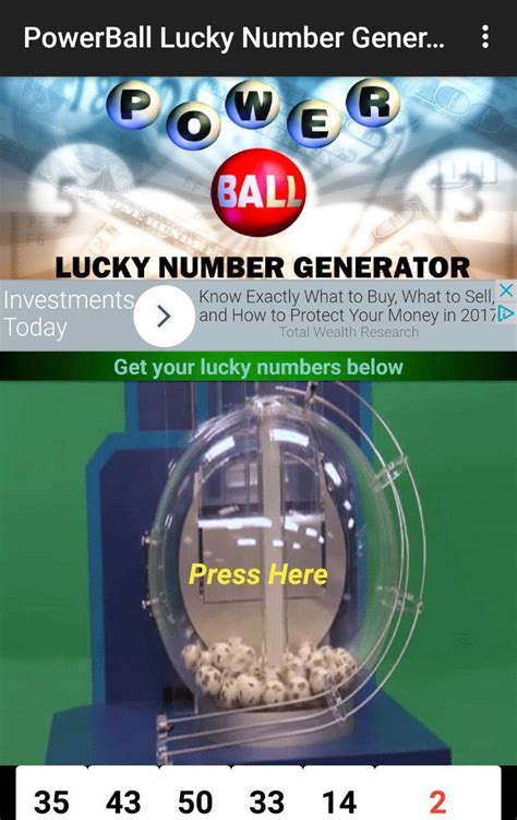 random number generator for powerball|powerball lucky number prediction.